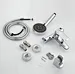 Wall-Mounted Bath & Shower Mixer Tap Set